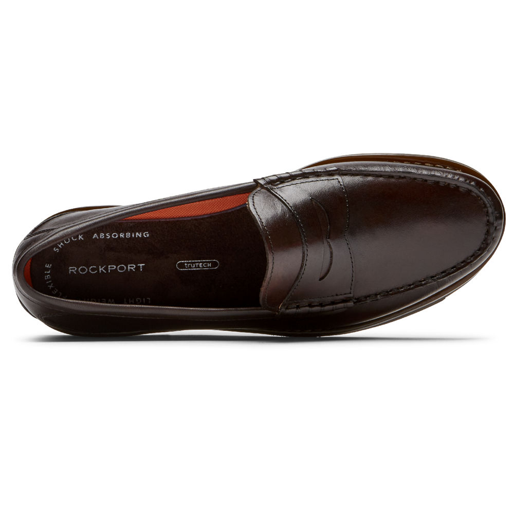 Rockport Loafers Herre Mørke Brune - Modern Prep Penny - UPKC81076